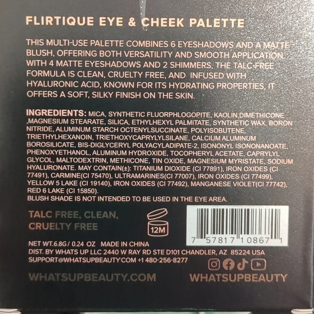 Eye & Cheek Palette